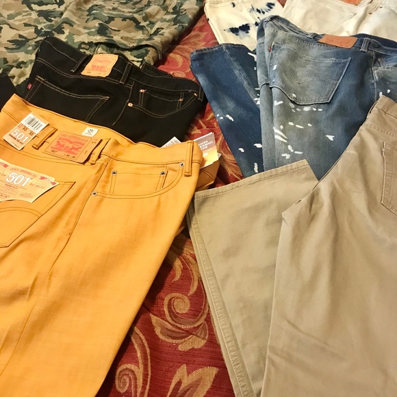 SOLD-6 Pairs of Men’s Levi’s for the Denim Lovers - Picture 8 of 8